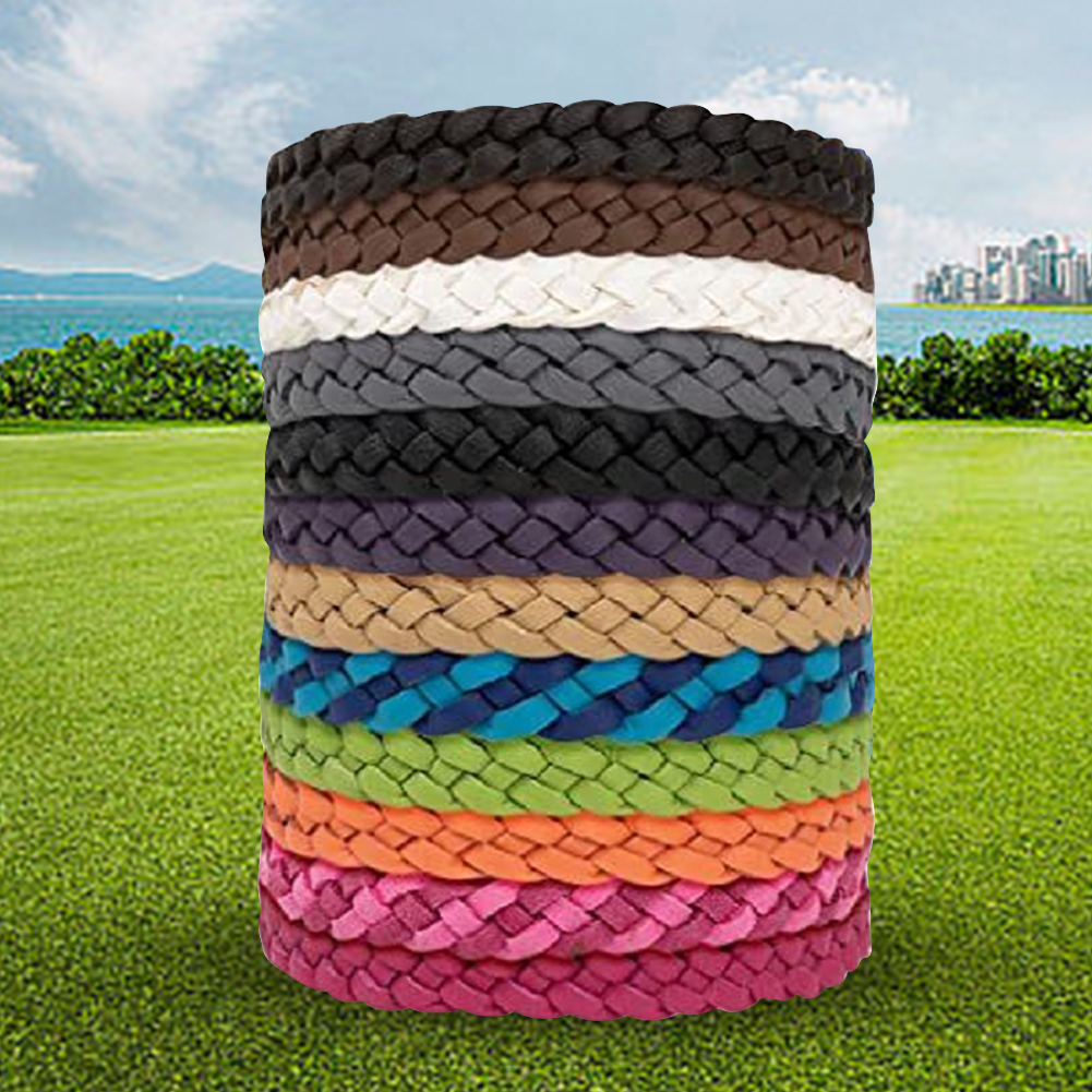 12 stuks anti-muggenspray armband niet-giftig PU