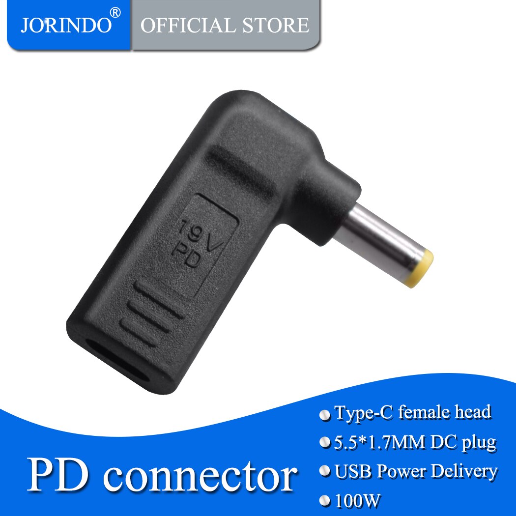 Jorindo Dc Power Adapter Plug Usb Converter Type C... Grandado