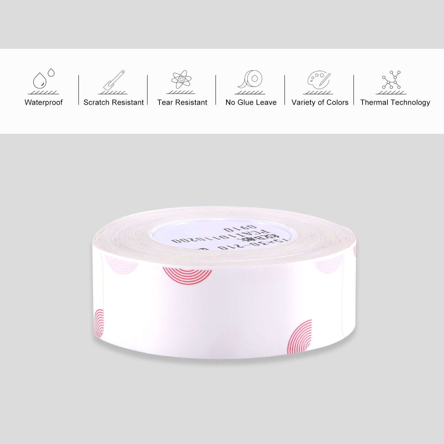 Niimbot D11 transparent Label Paper 14*30mm 210pcs/roll Barcode Price Size Name Blank Labels Waterproof