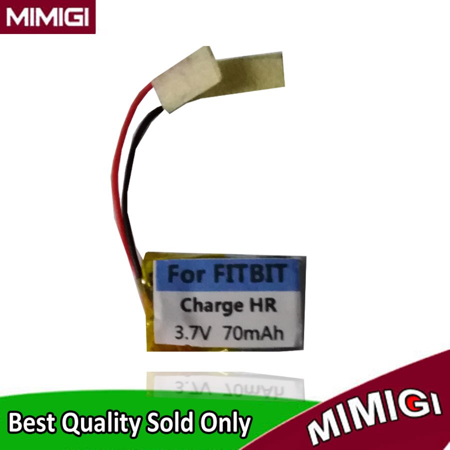 70mAh Replace smartband Battery For Fitbit Charge HR watch Batterie Accumulator AKKU