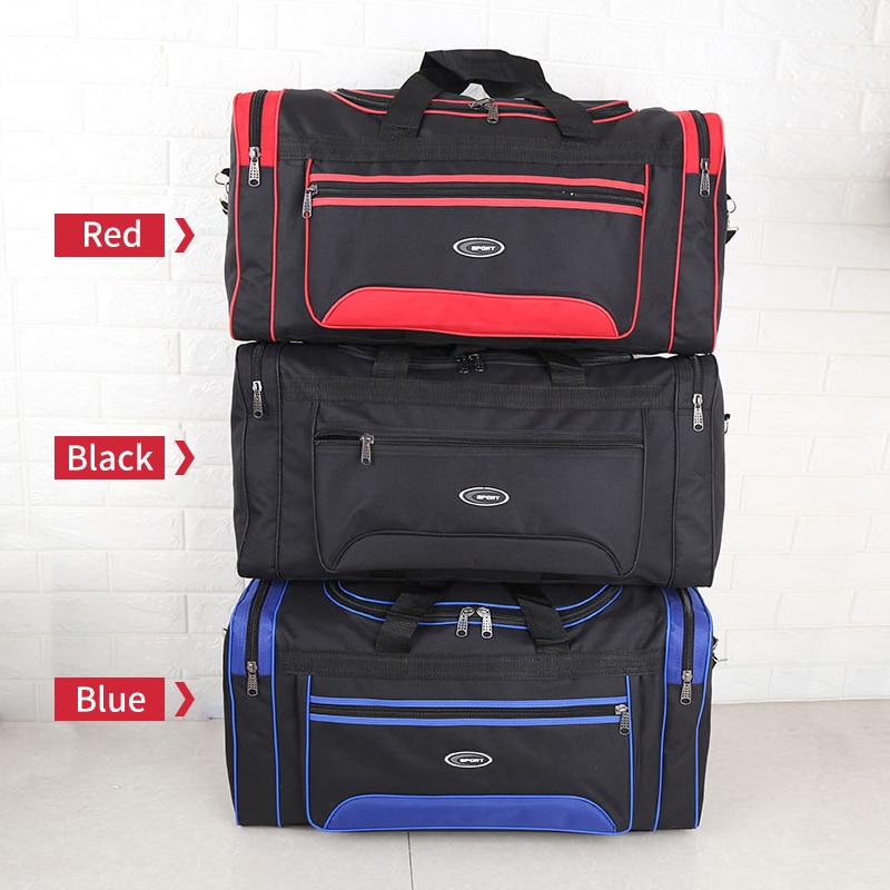 Oxford Men Travel Bags Waterproof Folding Luggage Large Capacity Big Travel Bags Men Weekend Outdoor Travel Handbag XA213K