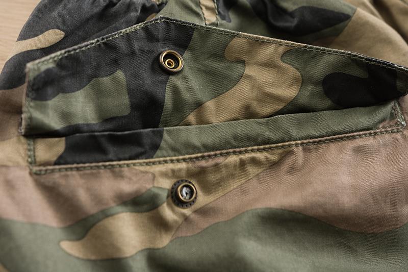 S-4xl Plus Size Herfst/Winter Overalls Vrouwen Elastische Band En Voeten Camouflage Broek Casual Broek