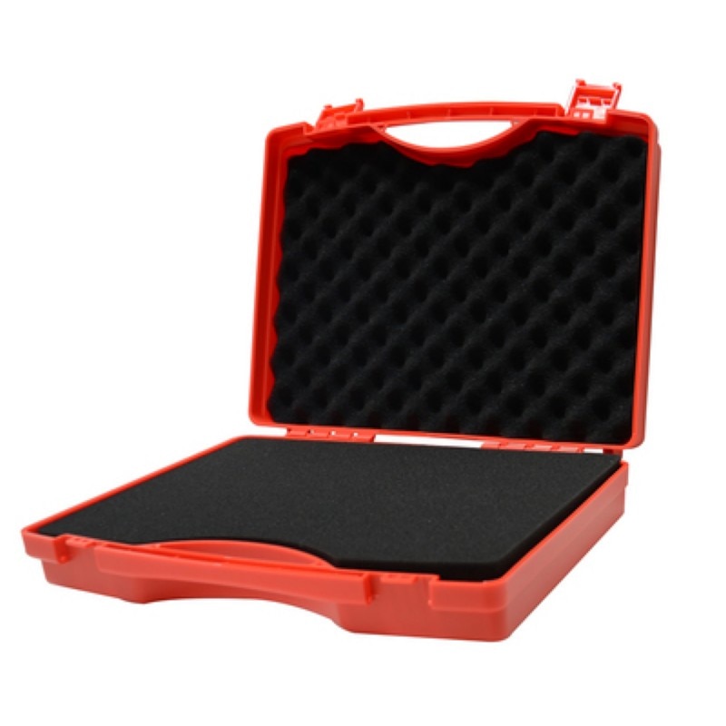 toolbox portable plastic box Protective Safety instrument box equipment storage case With sponge 340x273x83mm