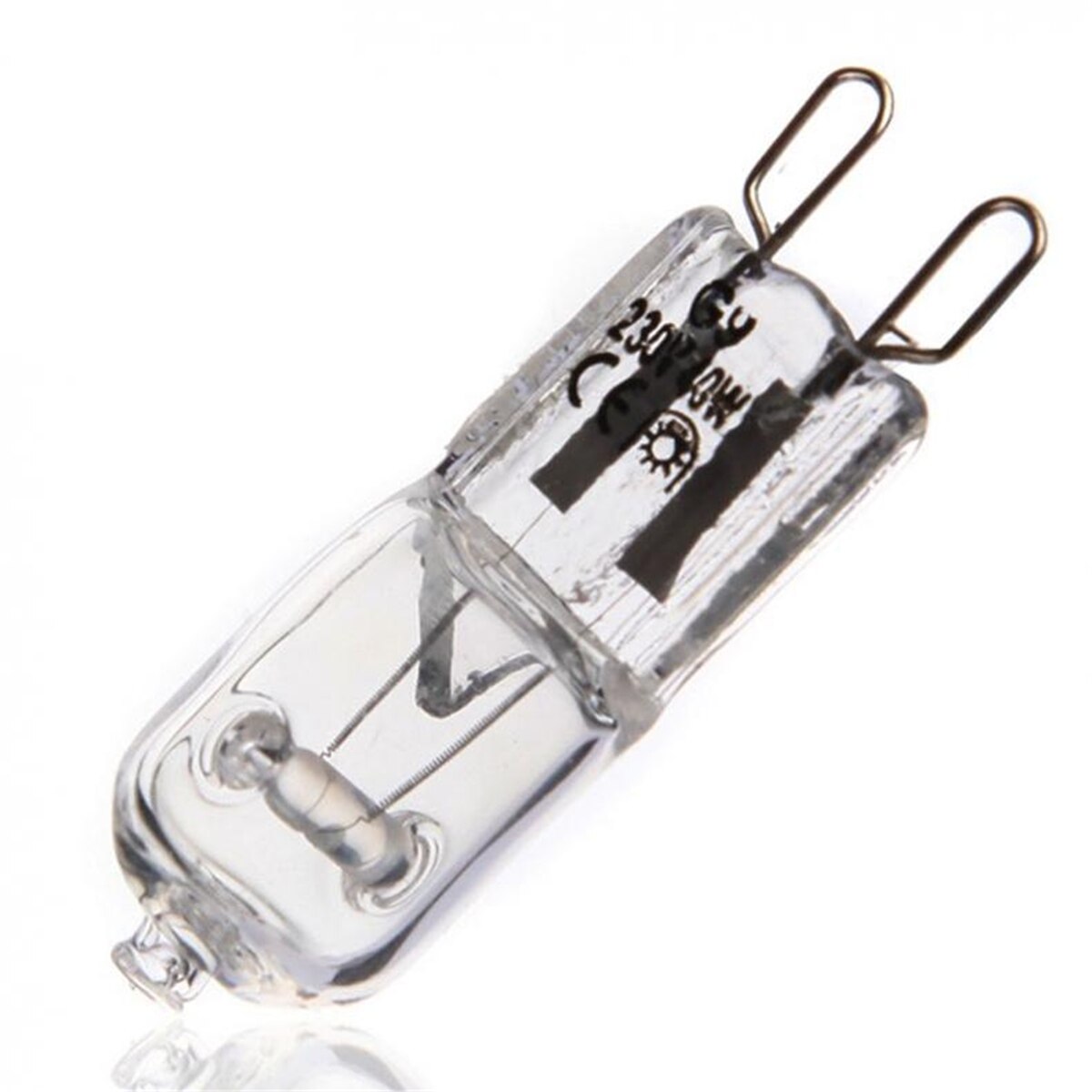 10pcs 40W G9 Halogen Bulb Halogen Bulb Pin Base Tungsten Bulb Warm White Globe Lamp