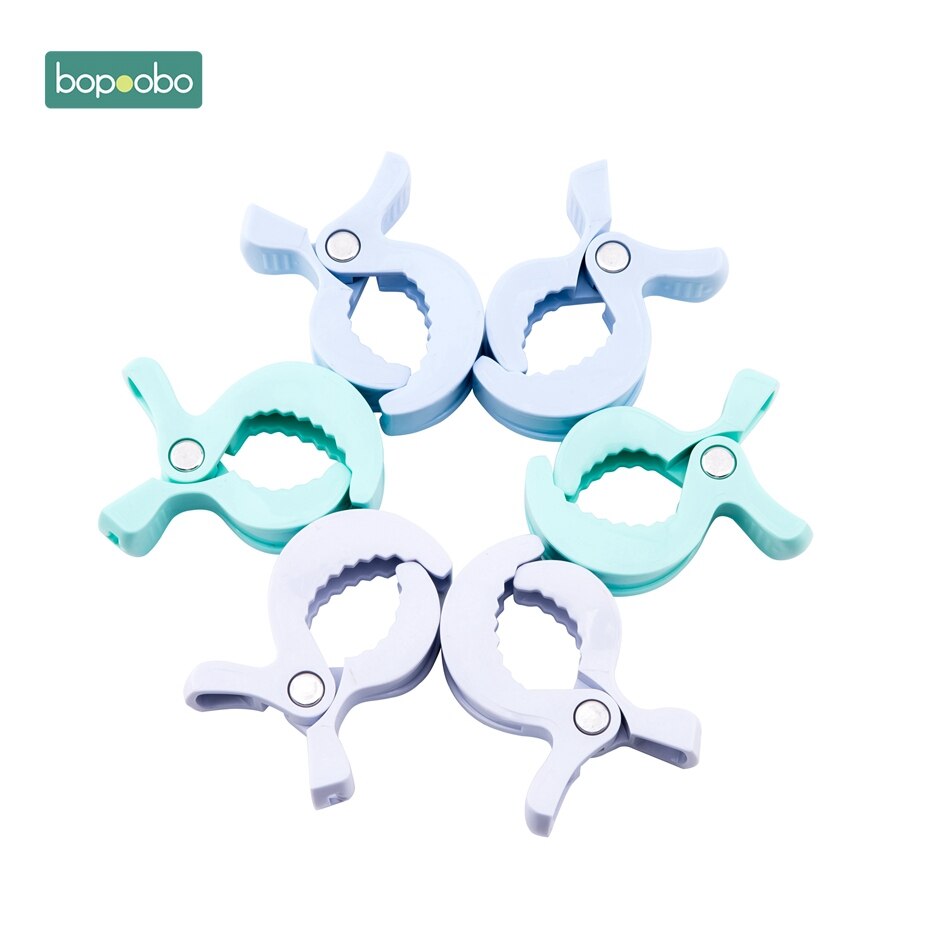 Bopoobo 6pc baby lek gymtillbehör färgglada bilbarnstol leksakslampa barnvagn barnvagn pinnar till krok täcka filt klämmor baby bitring: Typ 3