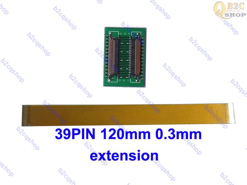 39Pin to 39Pin ZIF 0.3mm connector adapter extension MIPI FFC FPC cable extend