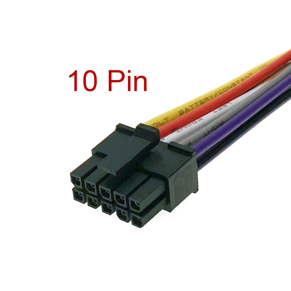 Universal bil-cd-radio stereohögtalare dsp strömkabelhärva kontakt 4 6 8 10 12 14 16 18 20 22 24 -stifts hankontakt adapterkabel: Vit