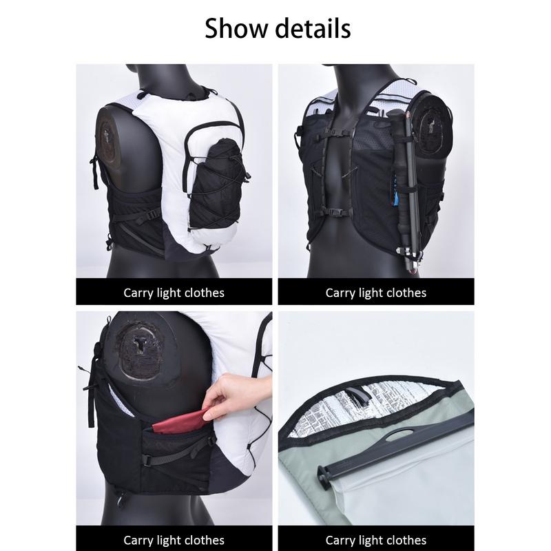 Leichte draussen-Lauf weste draussen-wandern-Trink Rucksack Weste Lauf Rucksack isolierter Rucksack Wassers ack