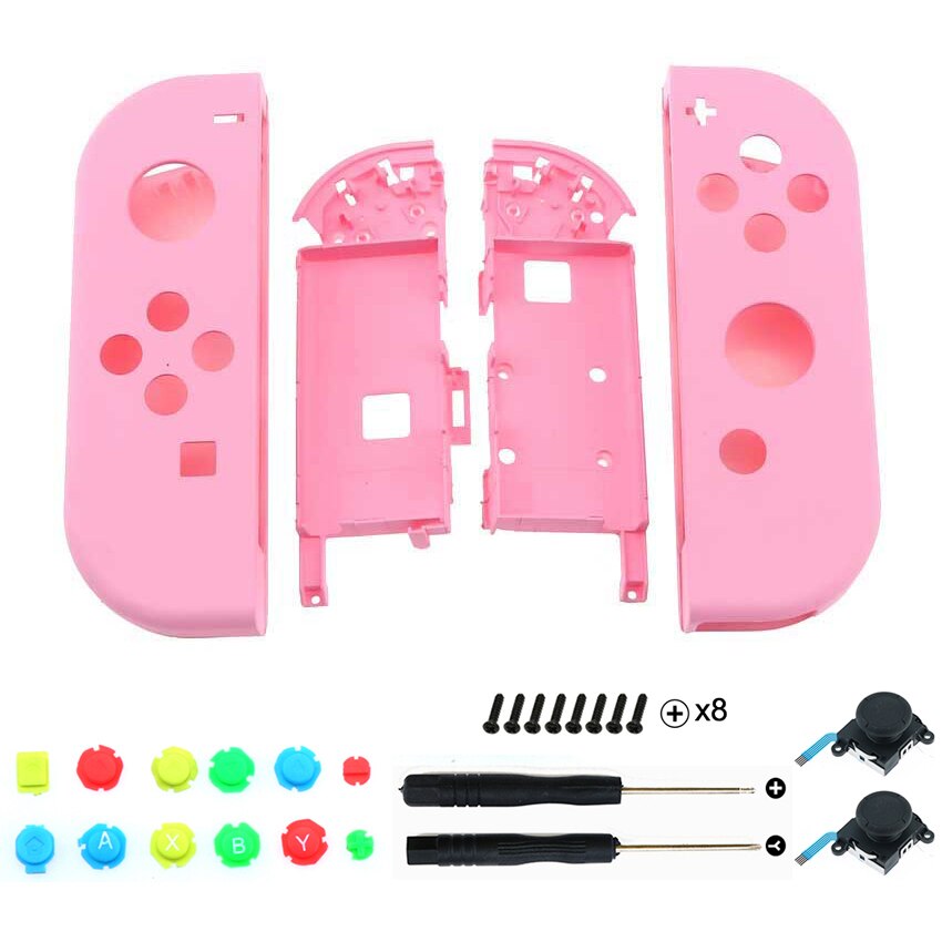 JCD For Nitend switch JoyCon Controller Plastic Housing Shell Case for NS NX Joy Con Cover Repair Parts: AA