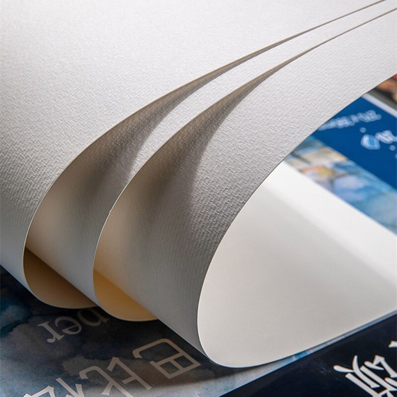 CANSON 8K watercolor paper 200/300g10/20Sheets hand-painted sketch painting watercolor paper art supplies