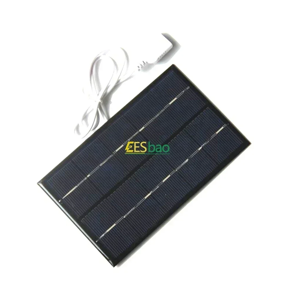 Solar Panel USB Waterproof Outdoor Hiking Camping Portable Battery Mobile Phone Charging Bank Charging Panel