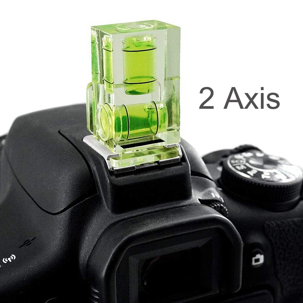 3 Axis 2 Axis Camera Level Shoe Waterpas Shoe Cover Bubble Niveau Bescherming Cap Voor Dslr Slr camera Accessoires