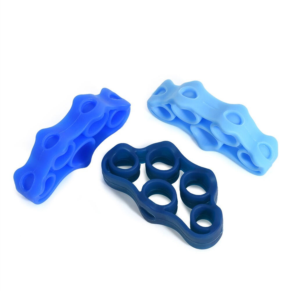 Silicone Fingers Tension Motor Fingers Toy Exercise Trainer Fingers Pull Ring Pocket Toys Decompression Sports