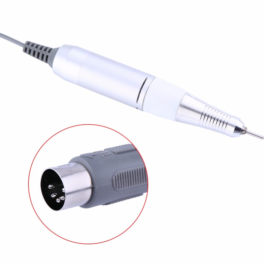Pro elektrisk neglebor håndstykke manicure pedicure boremaskine udskiftning pen neglesliber til nail art boremaskine øre ren