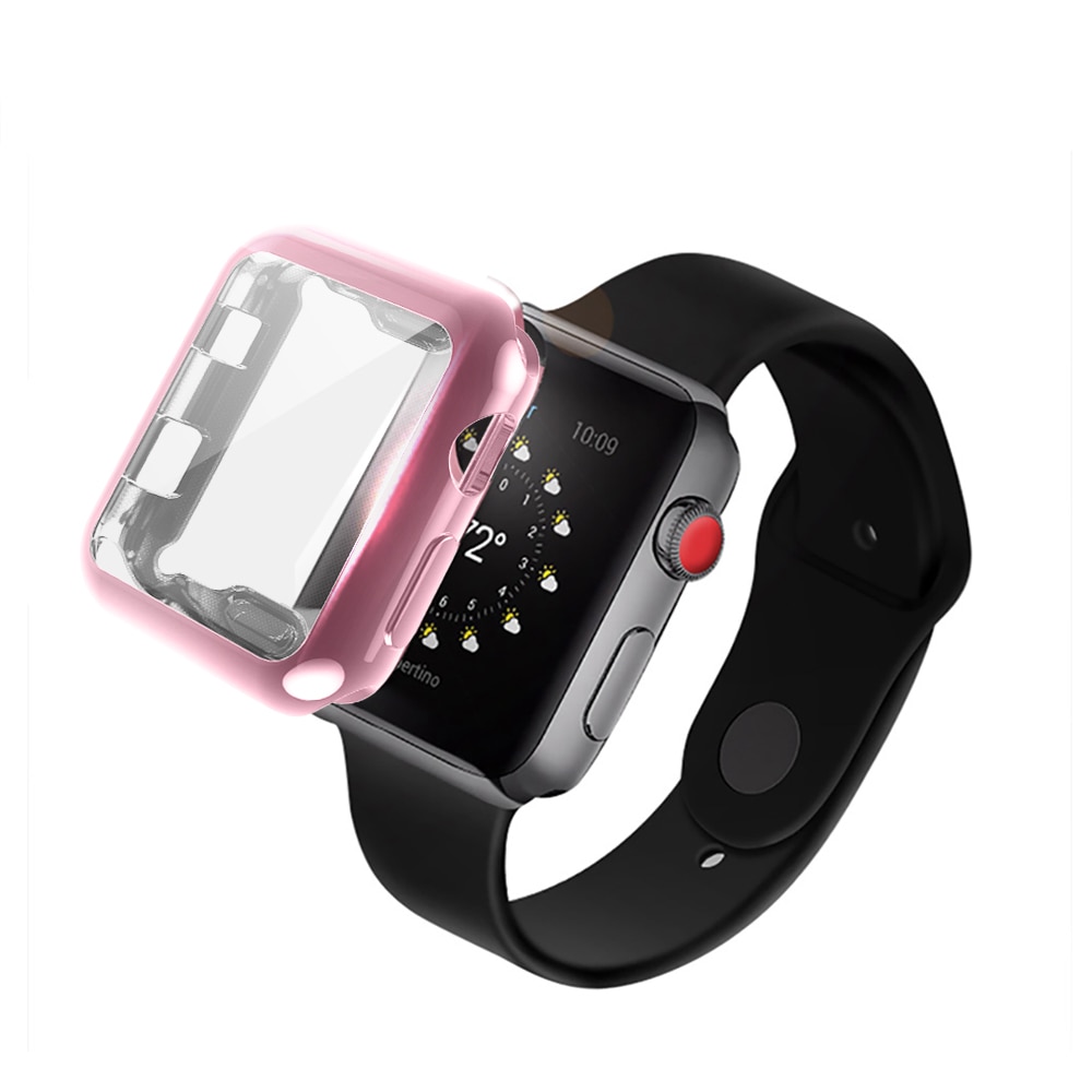 Plastic for apple watch cases 44mm 38mm 42mm 40mm for apple watch protector 44mm for iwatch csae for apple watch 5 44mm