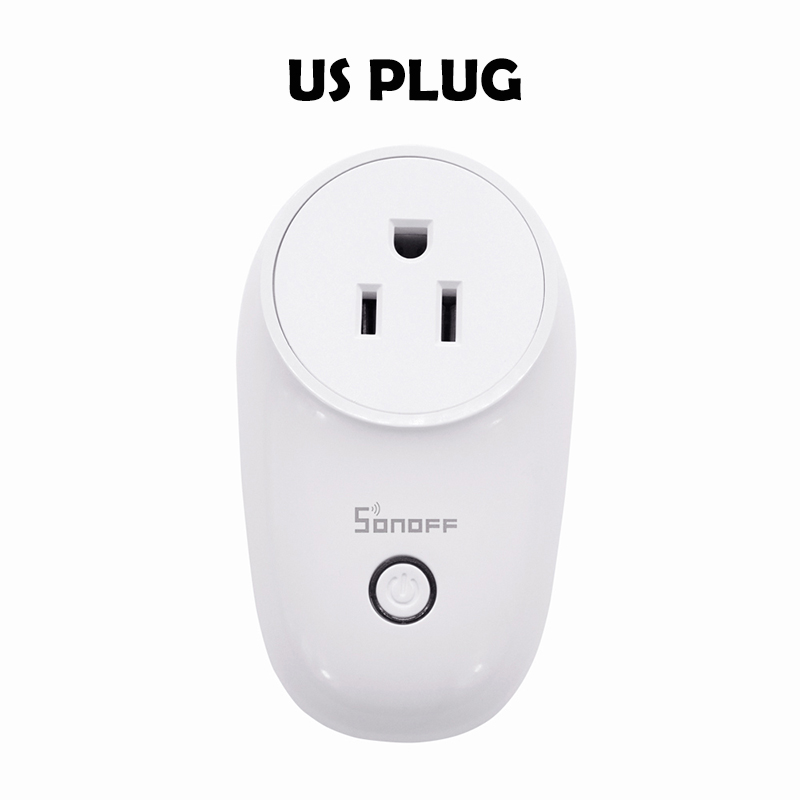 Itead sonoff s26 versão da ue wi fi casa inteligente sem fio soquete app controle remoto via ewelink trabalho com alexa google casa ifttt: S26 US