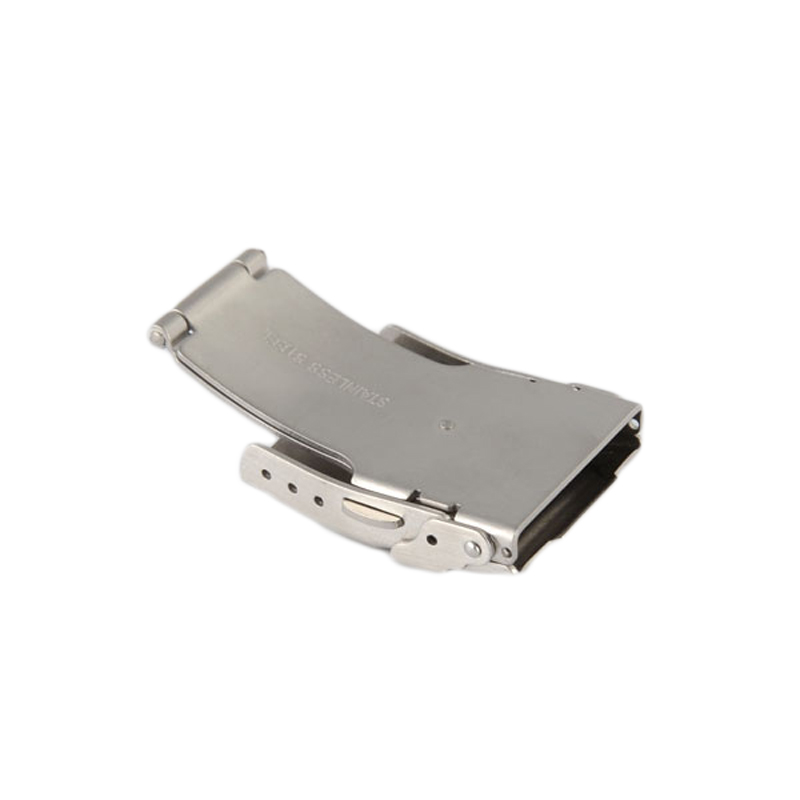 12/14/16/18/20/22/24mm Automatische Dubbele Klik Vlinder Gesp Horloge automatische Drukknop Vouw Deployment Sluiting Gesp