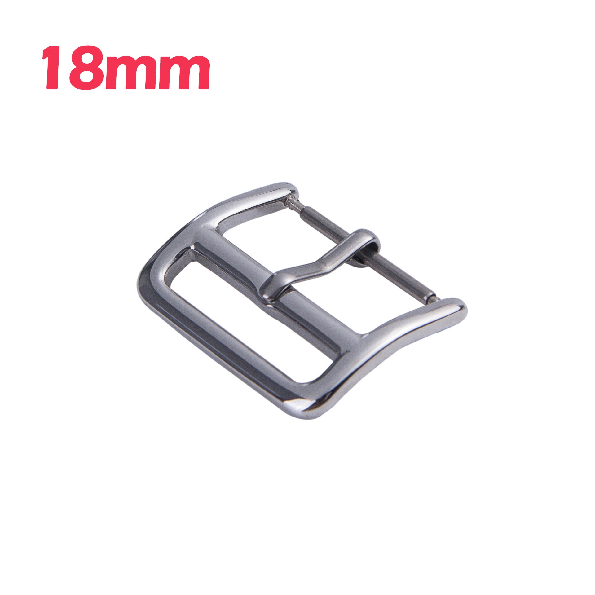 50 kpl diy pin solki samsung sarjan kellon solki 18mm 20mm 22mm nappia ruostumattomasta teräksestä hopea kiillotettu kellon ranneke: 18mm hopeaa