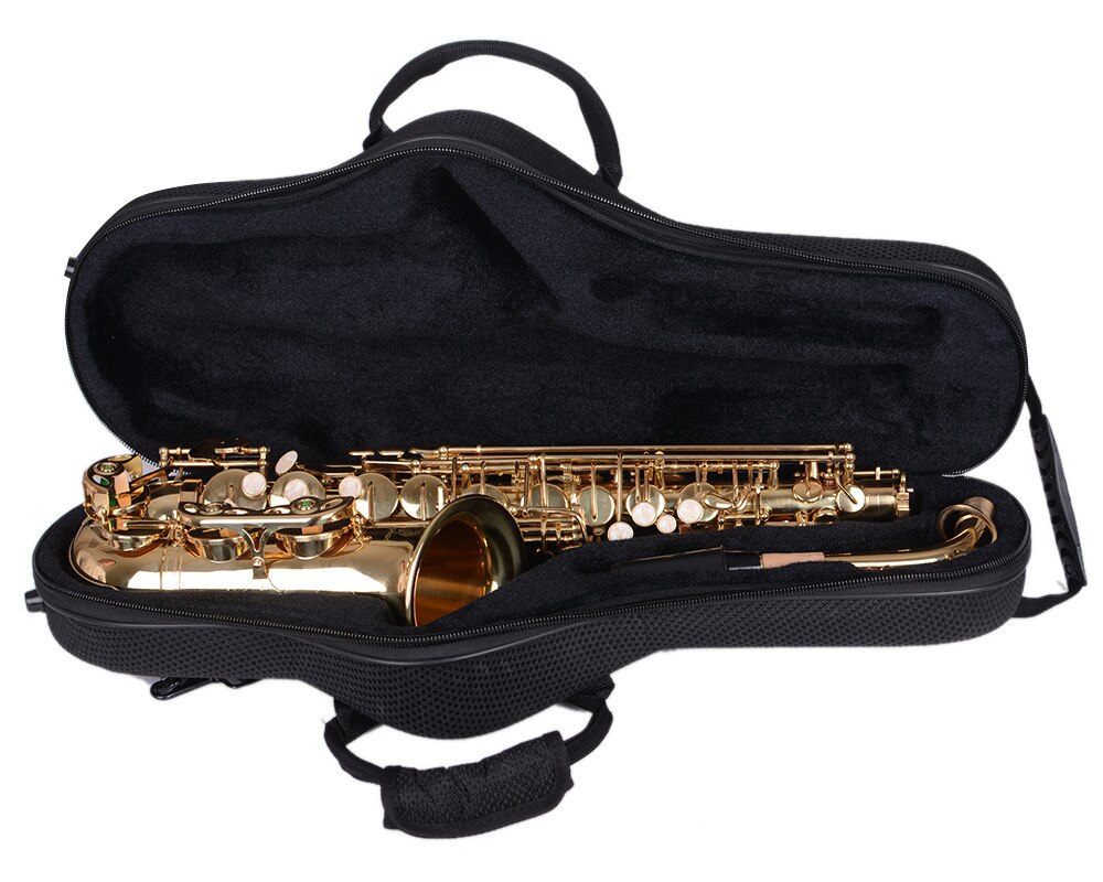 Wasser-Beständig Oxford Stoff Alto Sax Handheld Tasche Weichen Fall Mit Einstellbare Schulter Gurt Musical Instrument Lagerung