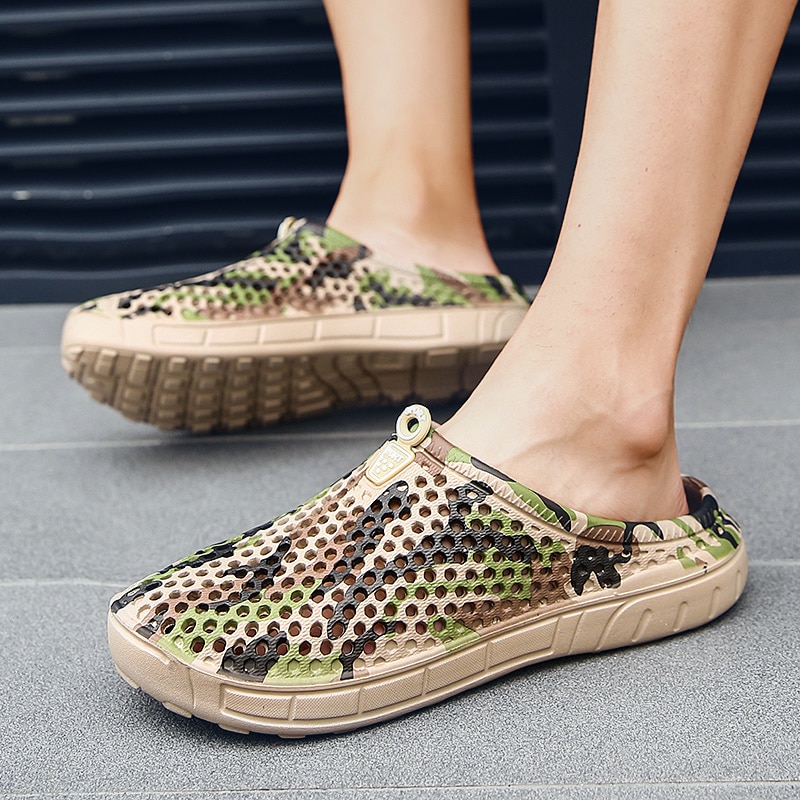 Original clásico zuecos jardín Chanclas Zapatos de agua hombres verano playa Aqua zapatilla al aire libre natación sandalias plataforma línea zapatos