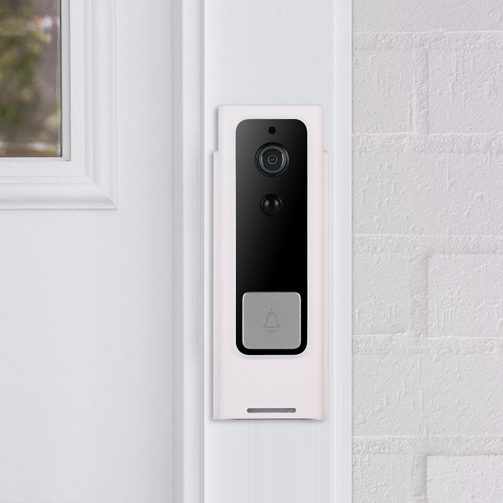 Smart Guckloch Türklingel 1080P Hause Wireless Voice Control WiFi Smart Visuelle Gegensprechanlage Tuya APP Fernbedienung für Alexa Echo Google hause