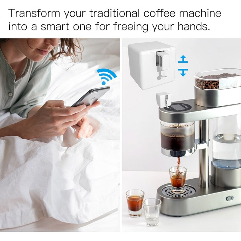 Tuya Smart Fingerbot Switch Bot Button Bluetooth Wireless Remote Control Smart Life App Alexa Google Assistant Voice Control