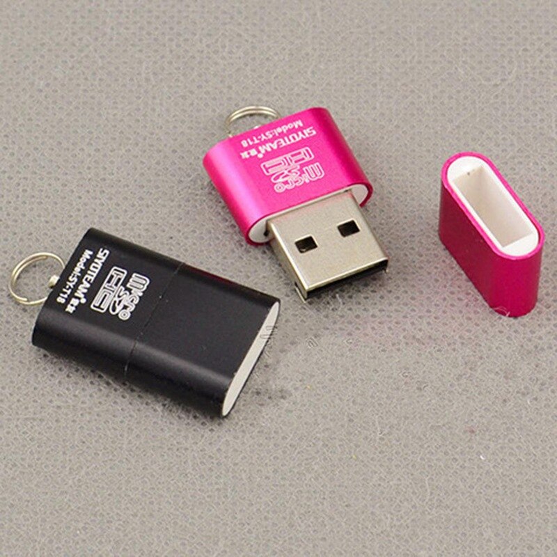 Draagbare mini usb 2.0 micro sd tf geheugenkaartlezer adapter flash drive sd flashgeheugen