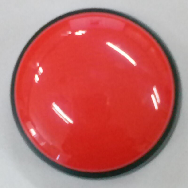 Darmowa wysyłka plastikowe zabawki edukacyjne brzęczyki światła i dźwięki przycisk gra rodzinna kartkówka brzęczyk zabawka 1pc