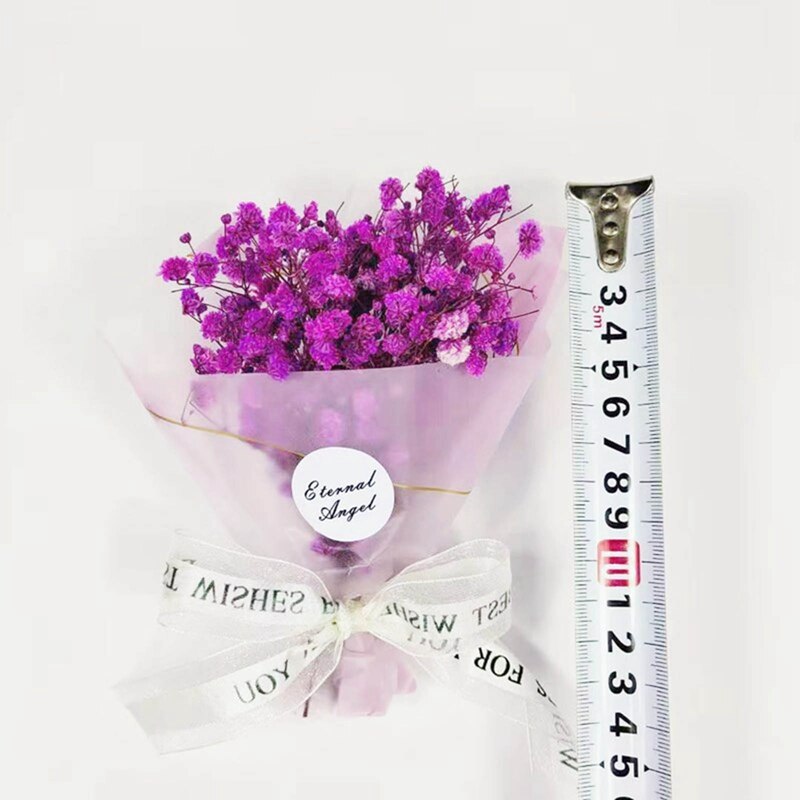 Car Air Freshener Gypsophila Dry Flower Bouquet For Car Air Vent Clip Fragrance Clip Auto Accessories Interior Perfume
