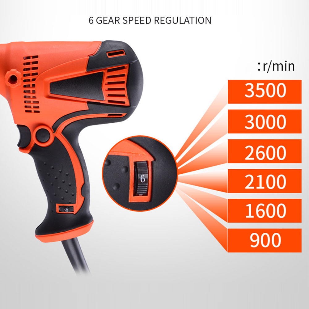 800W Electric Car Polisher Machine Adjustable Speed Auto Polishing Car Waxing Grinding Machine For Paint Care Tools