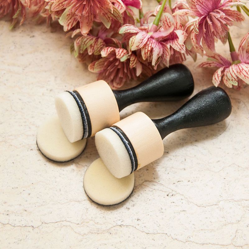 Mini Ink Paints Mixing Blending Tools Round Foam Refills Set for Paper Craft Card Making Scrapbooking 090C