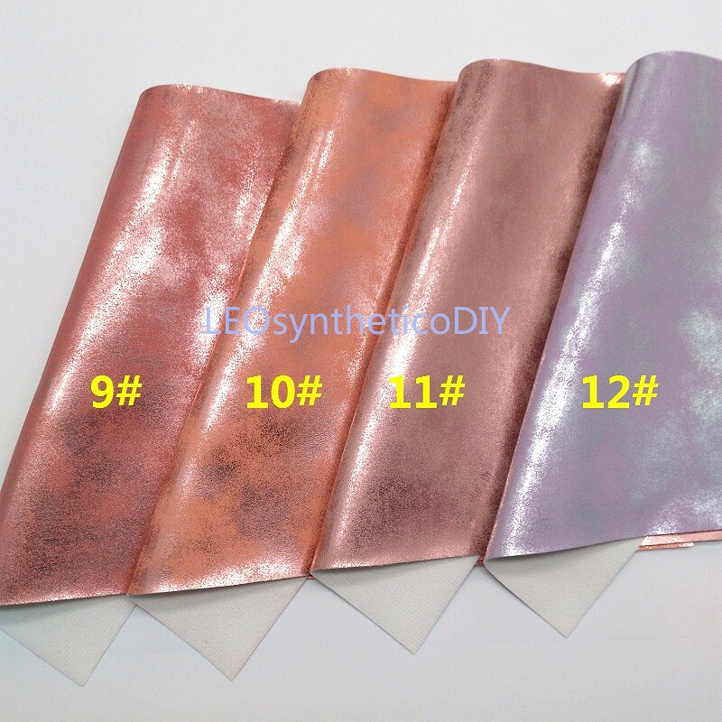 1pc 21 x 29cm syntetisk læder, cuero sintetico metallisk læder til fremstilling af sløjfertilbehør leosyntheticodiy  t165