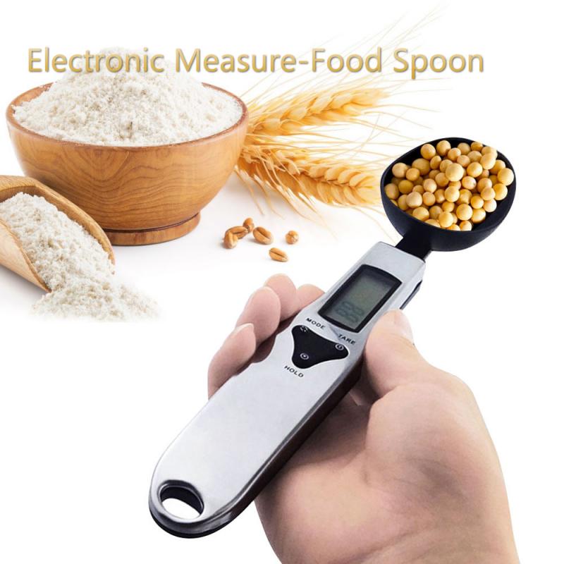 500g/0.1g digitale nøjagtige køkkenvægte og lab gram elektronisk måle-mad ske vægtvægt skala bagning tilbehør målebæger