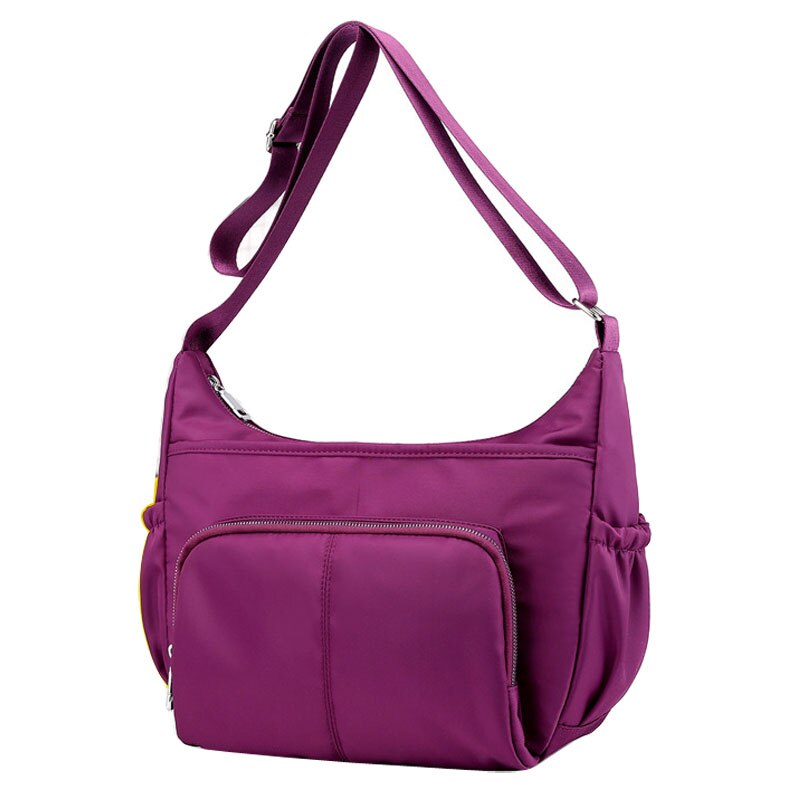 Wodoodporne nylonowe damskie posłaniec torby zwykły sprzęgło klasyczny Hobos torebka damska torebka kobieca robić noszenia na ukos torby na ramię 2021 nowe