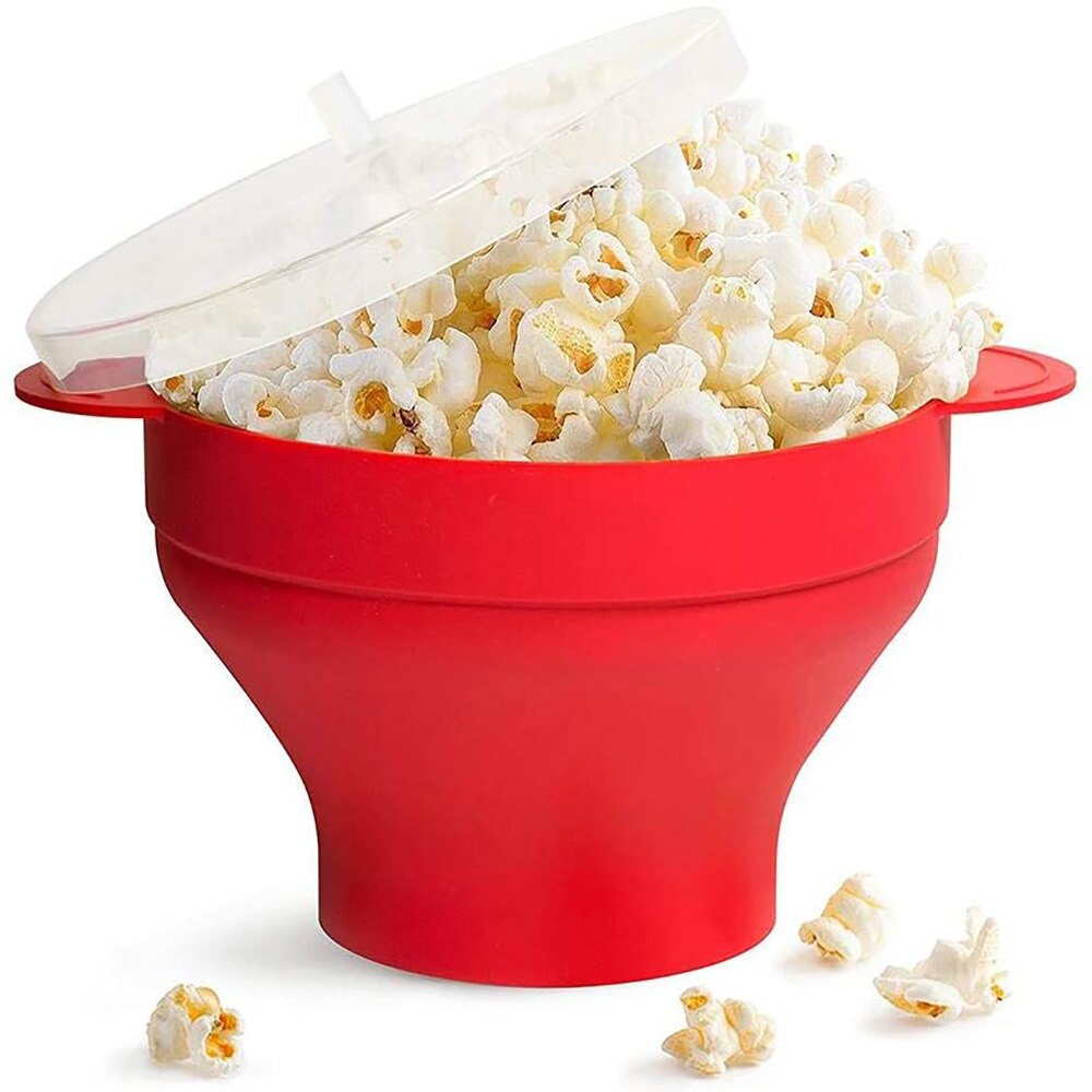 Bol palomitero de silicona BN5468 para microondas de 20cm