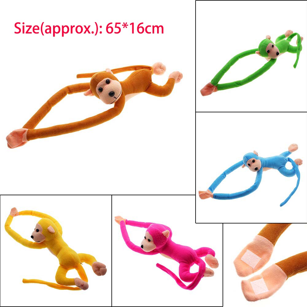 Jouet doux suspendu peluche Gibbon longue queue de bras enfants coton Super le meilleur d'anniversaire au choix 65*16cm