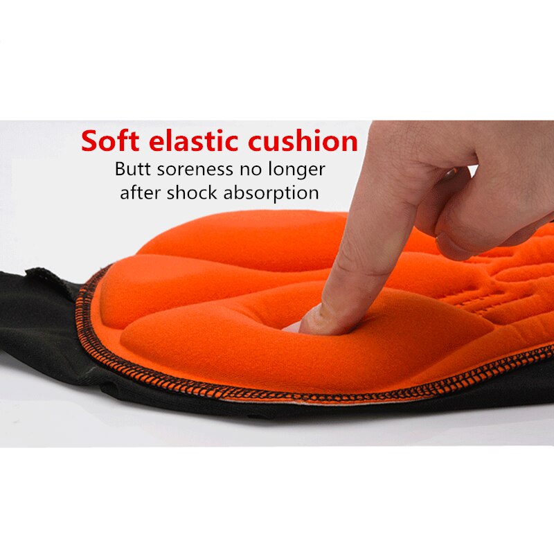 Cycling underwear, shock absorption, breathable,moisture wicking, running bike,quick-drying silicone sponge shorts