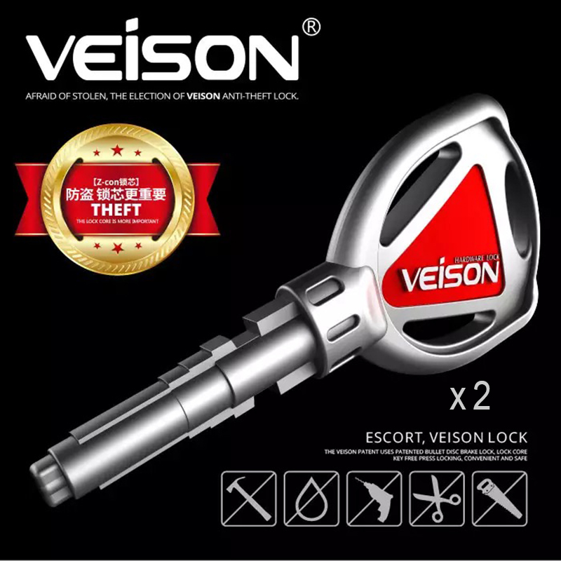 VEISON Motobike Disc Lock Bremse Sicherheit sicherheit Motorrad Anti-diebstahl Fahrrad MTB Edelstahl Roller Schloss Antivol