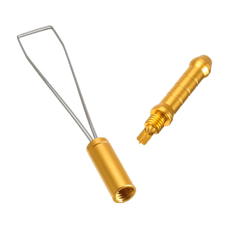 Keyboard Keycap Puller Adjuster For Mechanical Keyboard Cleaning Tool Aluminium Alloy Multi-function Switch puller: Gold 2