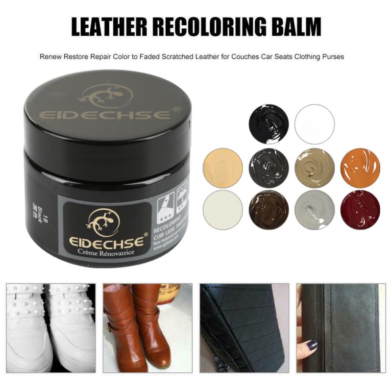 Car Seat Leather Restoration Repair Kit Car Seat Sofa Leather Holes Scratch Cracks Rips Liquid Leather Repair Cream Household