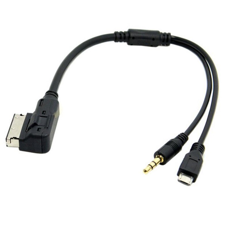 Android Micro USB om AMI Interface AUX Adapter Kabel Voor Mercedes Benz C63 E200L E S GL W Klasse