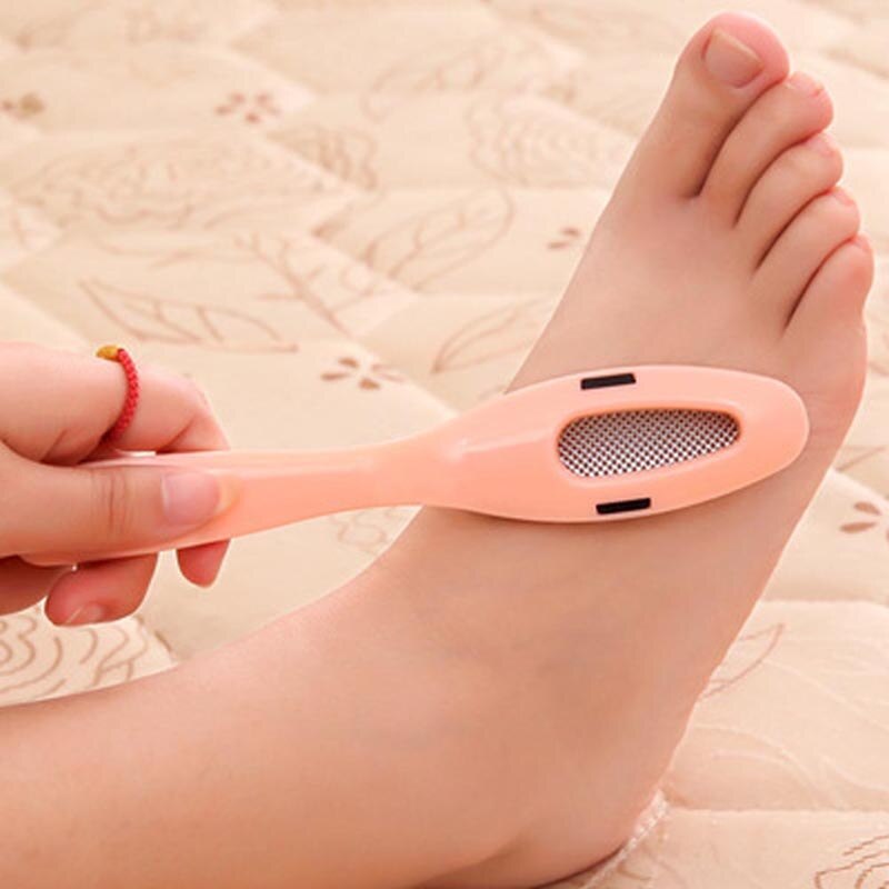 2pcs/set Random Color Hand Foot Feet File Exfoliating Scrub Rub Board Dead Skin Removal Calluses Remover Pedicure Foot Care Tool