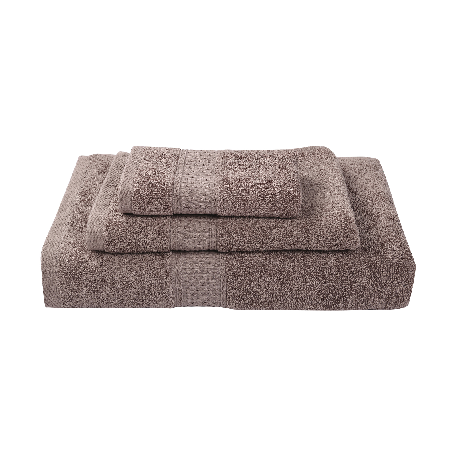 3Pcs Luxe Badhanddoek Set Hotel Zacht Katoen Zeer Absorberend Badkamer Sneldrogend Badstof Handdoeken Voor Hand Gezicht douche