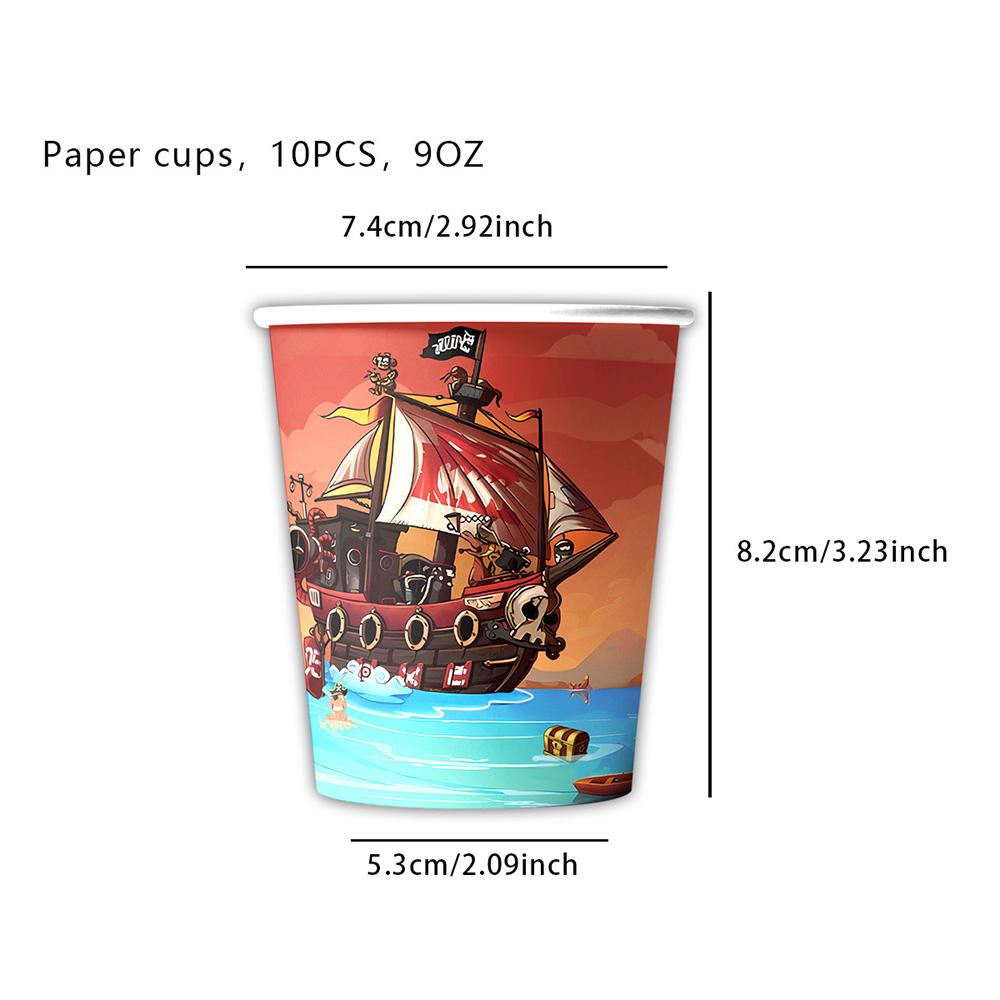 Mantel de pirata, mantel con mapa del tesoro, cubiertas de mesa desechables de plástico, decoración de de cumpleaños con tema náutico pirata