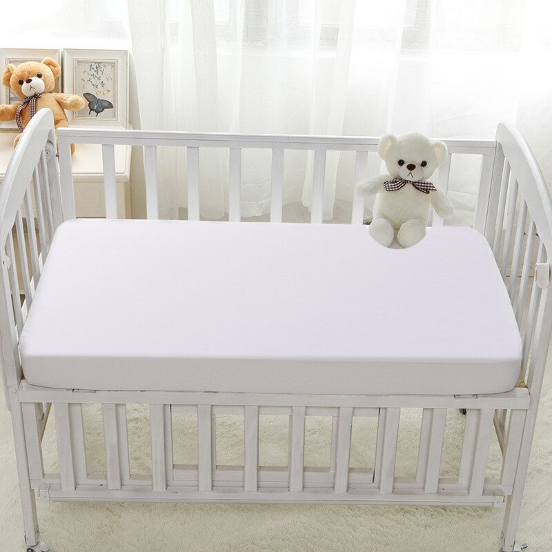 Spiekbriefjes Cot Bed Waterdichte Baby Matras Protector Voor Baby Peuter Bed Cover Matras Wieg Waterdicht Laken 60 70