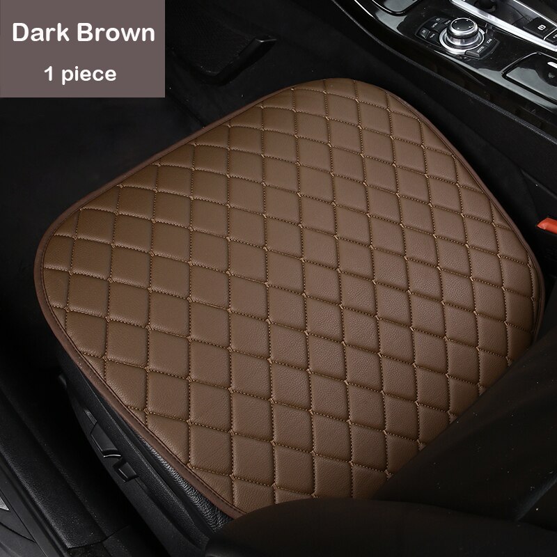 Pu Lederen Auto Stoelhoezen Interieur Onderdelen Auto Producten Universele Kussen Pads Voor Volvo S60 V40 V60 V90 XC40 XC60 XC90: Coffee (1PC)