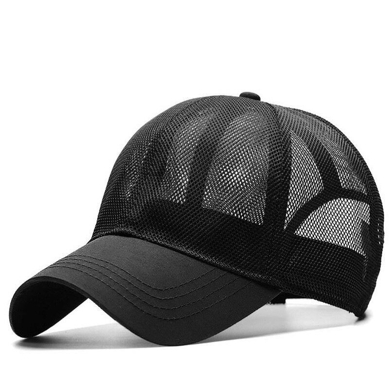 Grande Testa di Uomo Più Il Formato Donne del Berretto Da Baseball Della Maglia di Estate Del Cappello Del Sole Degli Uomini Cappelli di Snapback M 55-60 centimetri L 60-64 centimetri