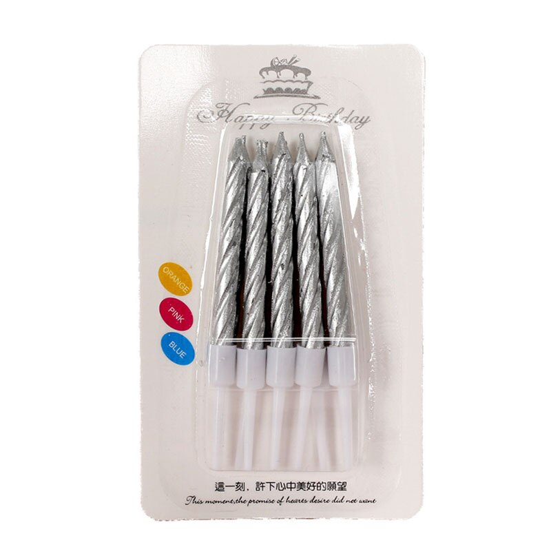10Pcs/box Candle Cake Party Birthday Party Festival Supplies Lovely Birthday Candles For Kitchen Baking Party Supplies: 2
