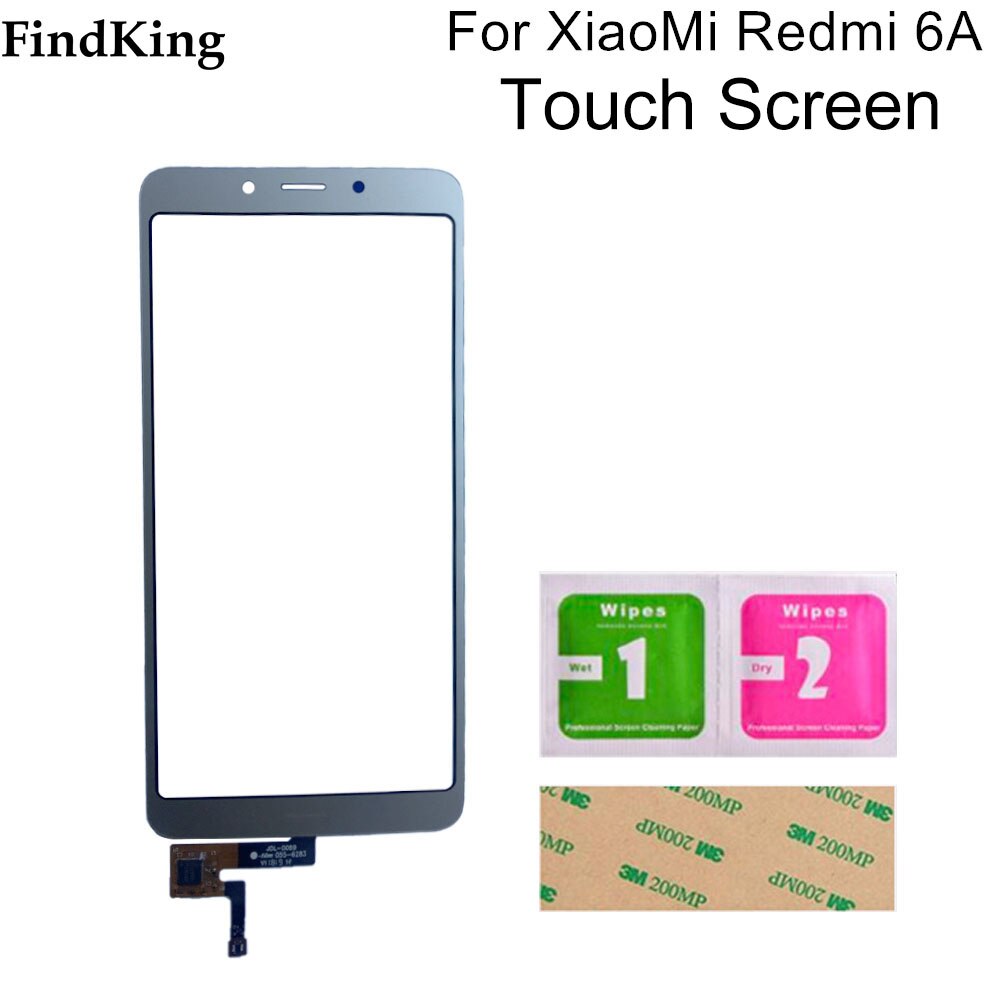 5.45 ''berühren Bildschirm Vorderseite Glas Für Xiaomi Redmi 6 6A Touchscreen Digitizer Sensor Tafel Ersatz Teile Werkzeuge Kleber: gold nein Tools