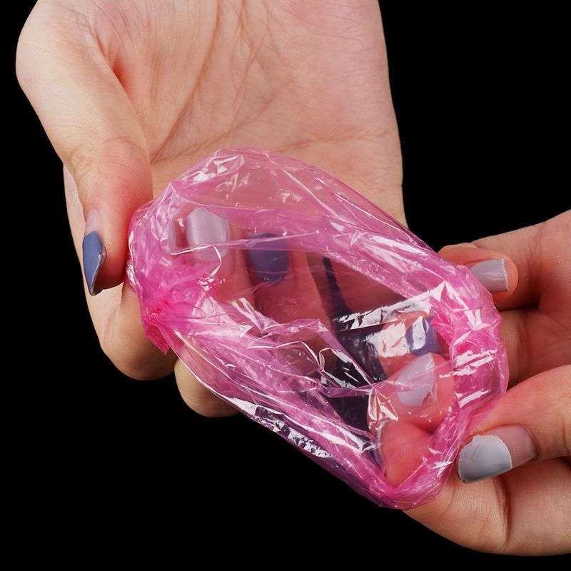 100 pz monouso parrucchiere paraorecchie salone trasparente copri orecchie protezione dell'orecchio tintura per capelli proteggere tappo strumento per lo messa in piega del colore dei capelli